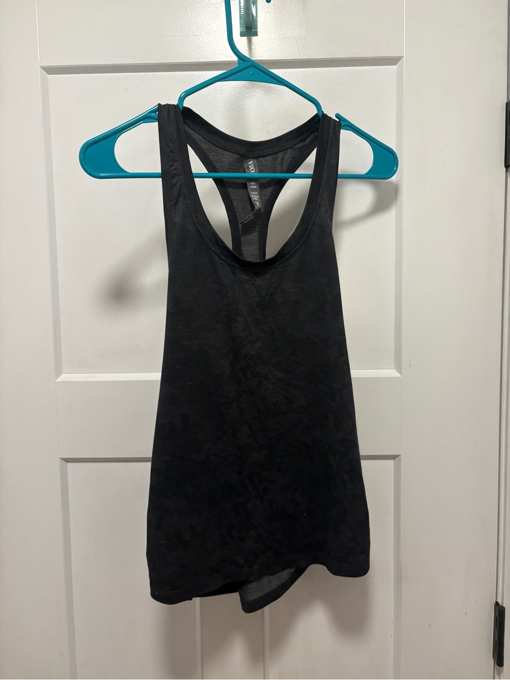 Vuori Black Camo Racerback Women's Tank Top